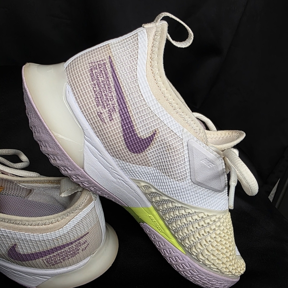 Nike Court React Vapor NXT White Amethyst Wave Women's Size 9 - Picture 6 of 8